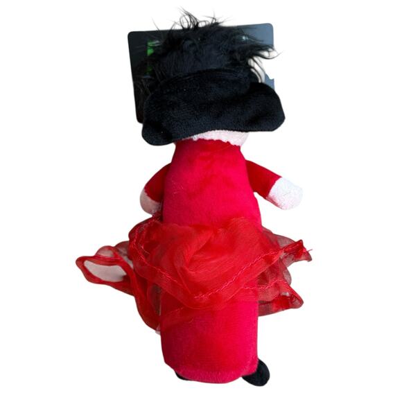 Beetlejuice Lydia 9” Plush Dog Toy Squeaker Official Warner Bros. Fetch for Pets - Picture 3 of 4